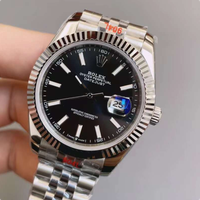 41 mm black datejust with miyota