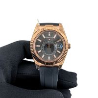 Rose Gold Black Rubber