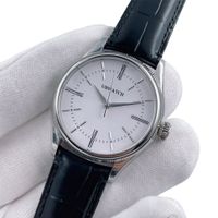 Roman Dial Black LEATHER