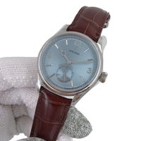 Blue dial +black strap