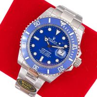 Blue Dial Blue Bezel
