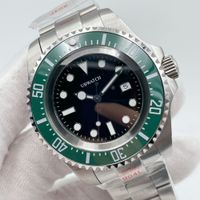 Green bezel black dial