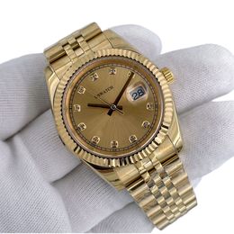 U1 Upgraded ST9 NEW Jubilee Gold Case Dial Automatic Mechanical 41MM Size Mens Watch Stainless Steel luted Bezel Sapphire Glass Yellow Rolesor