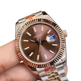 U1 Upgraded ST9 NEW Jubilee Two Tone Chocolate Automatic Mechanical 41MM Size Mens Watch Stainless Steel luted Bezel Sapphire Glass Rolesor