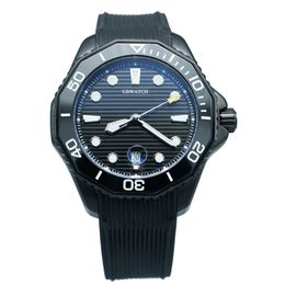TAG HEUER Aquaracer Professional 300M Automatic Men's Watch Size Stainless Steel Case Rubber STRAP Silver Case New Black Case