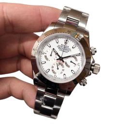 U1 Rolex Daytona 40MM Rose Gold Case Automatic Stainless Steel Watch Bezel Men's Watch Sapphire Glass Case New