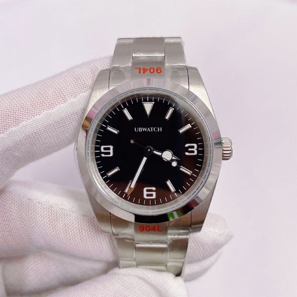 U1 ST9 Watch 36mm Stainless Steel 369 Mechanical Movement Automatic Mens Watches Series Men Wristwatches