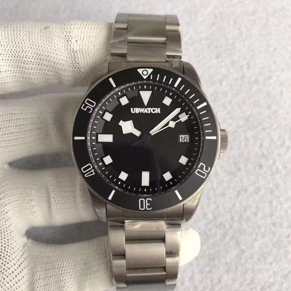 Pelagos watch Back Dial Automatic Mechincal Movement Stainless Steel Strap Mens Wristwatches
